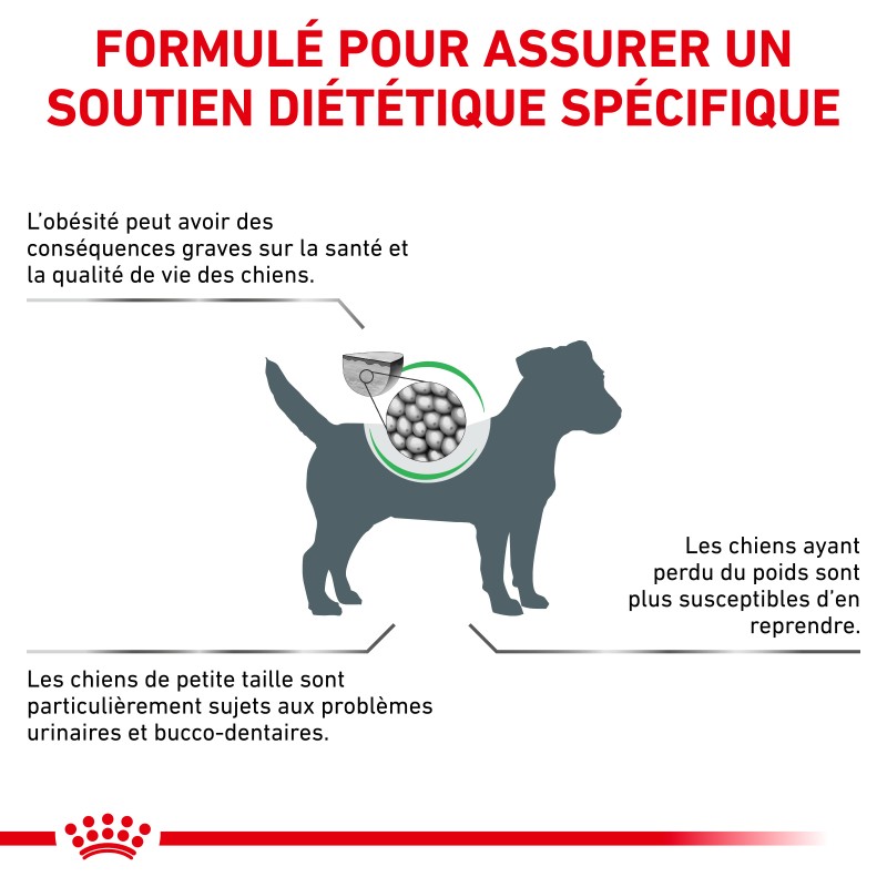 Royal Canin Veterinary Health Nutrition Chien Small Satiety