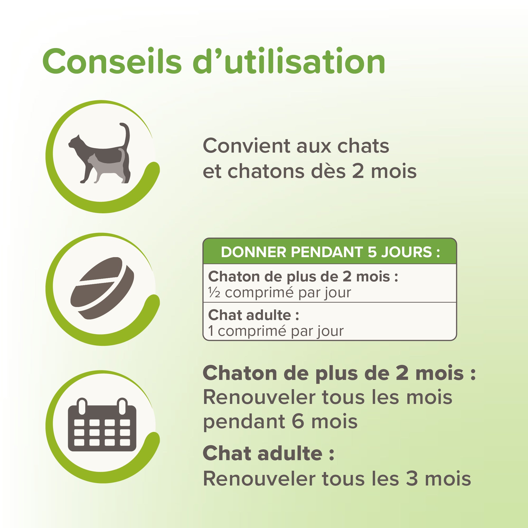 Vermipure Comprimés Purge pour chat