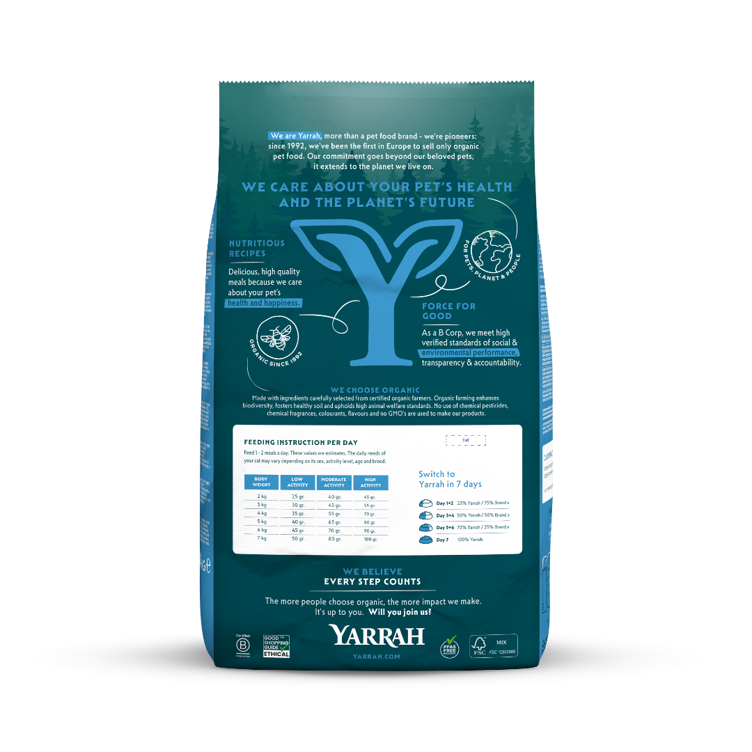 Yarrah bio - croquettes chat