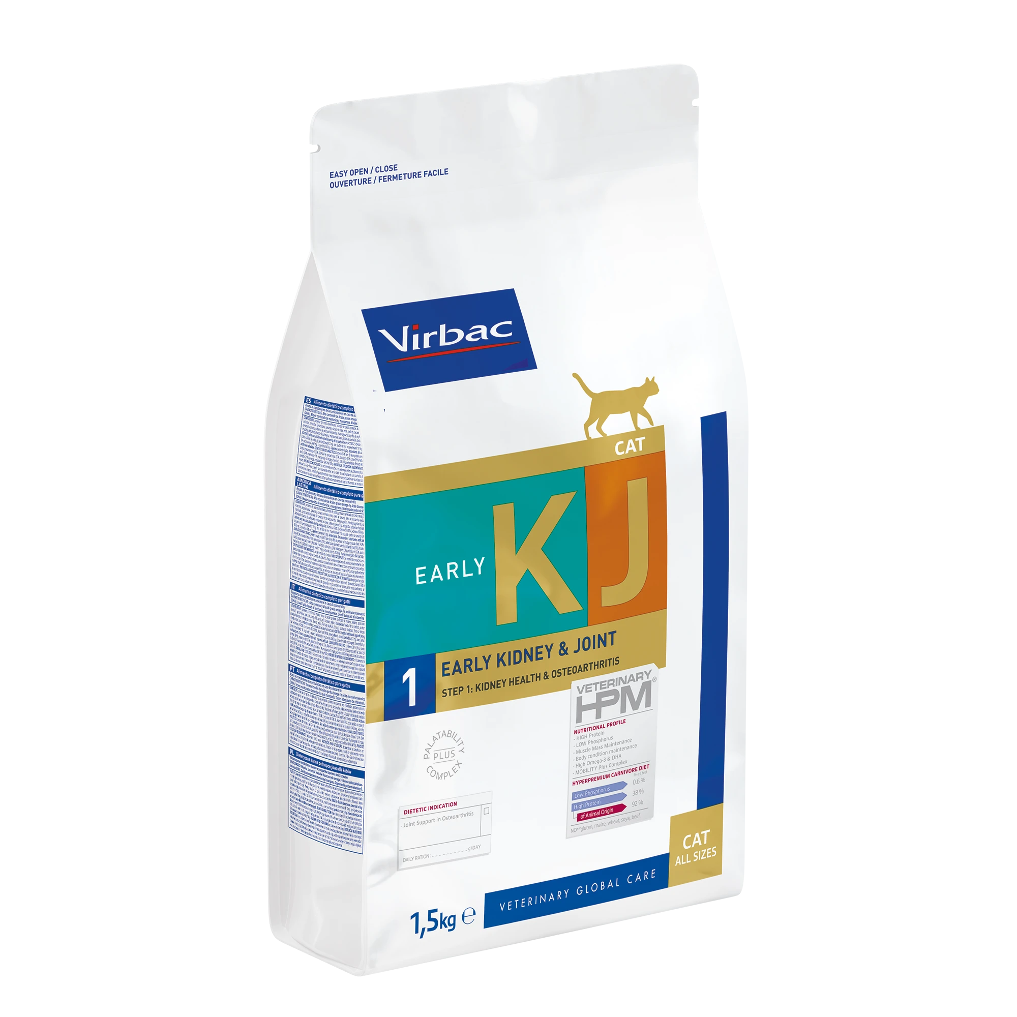 Virbac Veterinary HPM Diététique Early Kidney Joint - croquettes chat