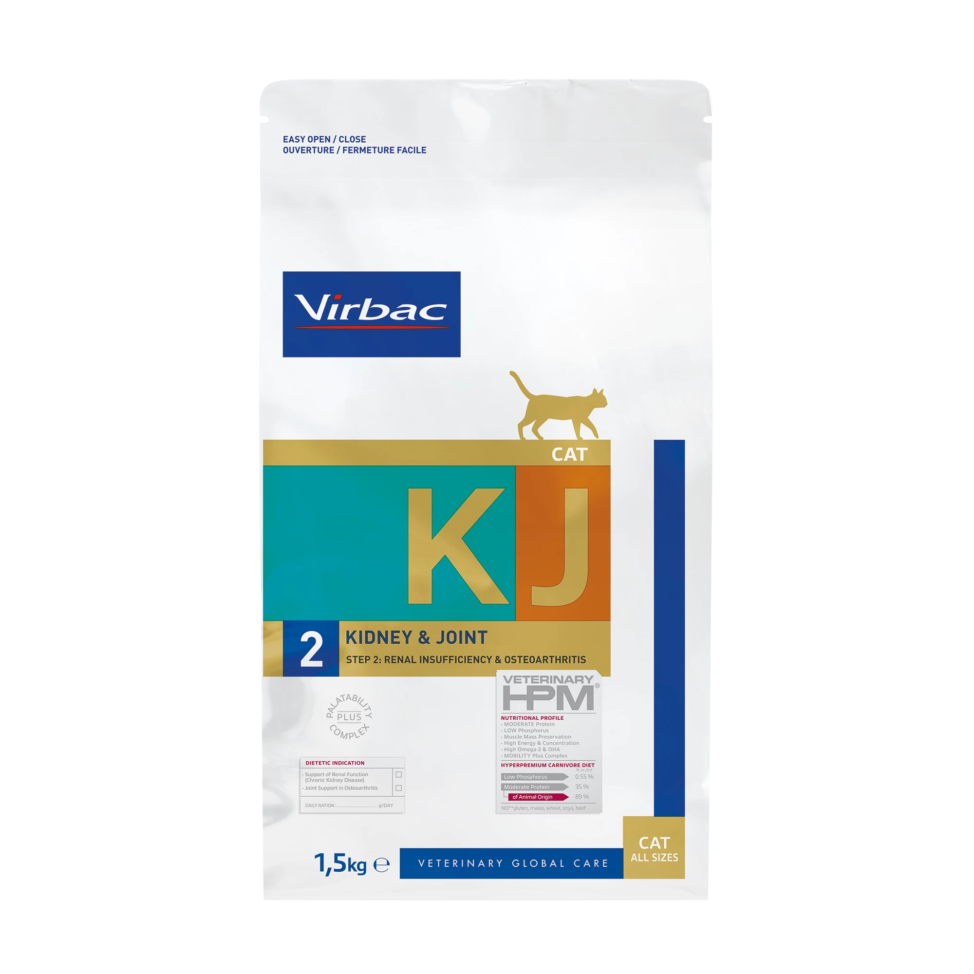 Virbac Veterinary HPM Diététique Kidney Joint - croquettes chat