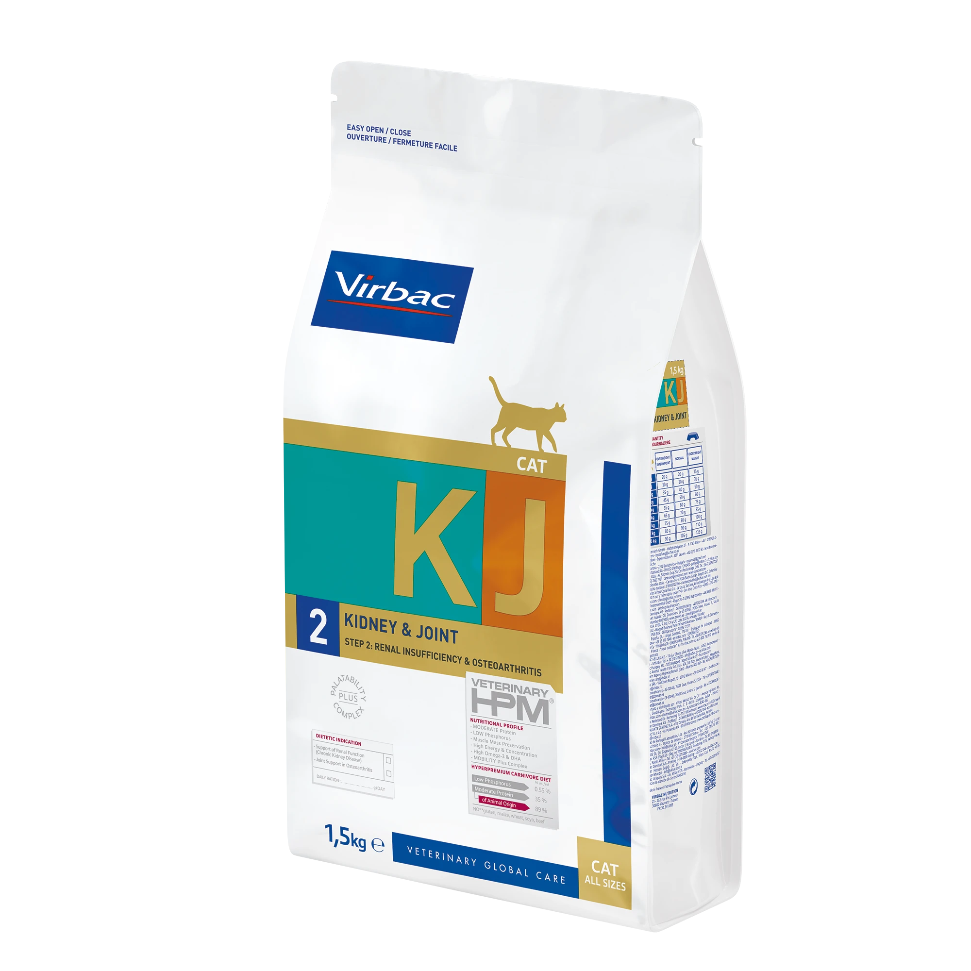 Virbac Veterinary HPM Diététique Kidney Joint - croquettes chat