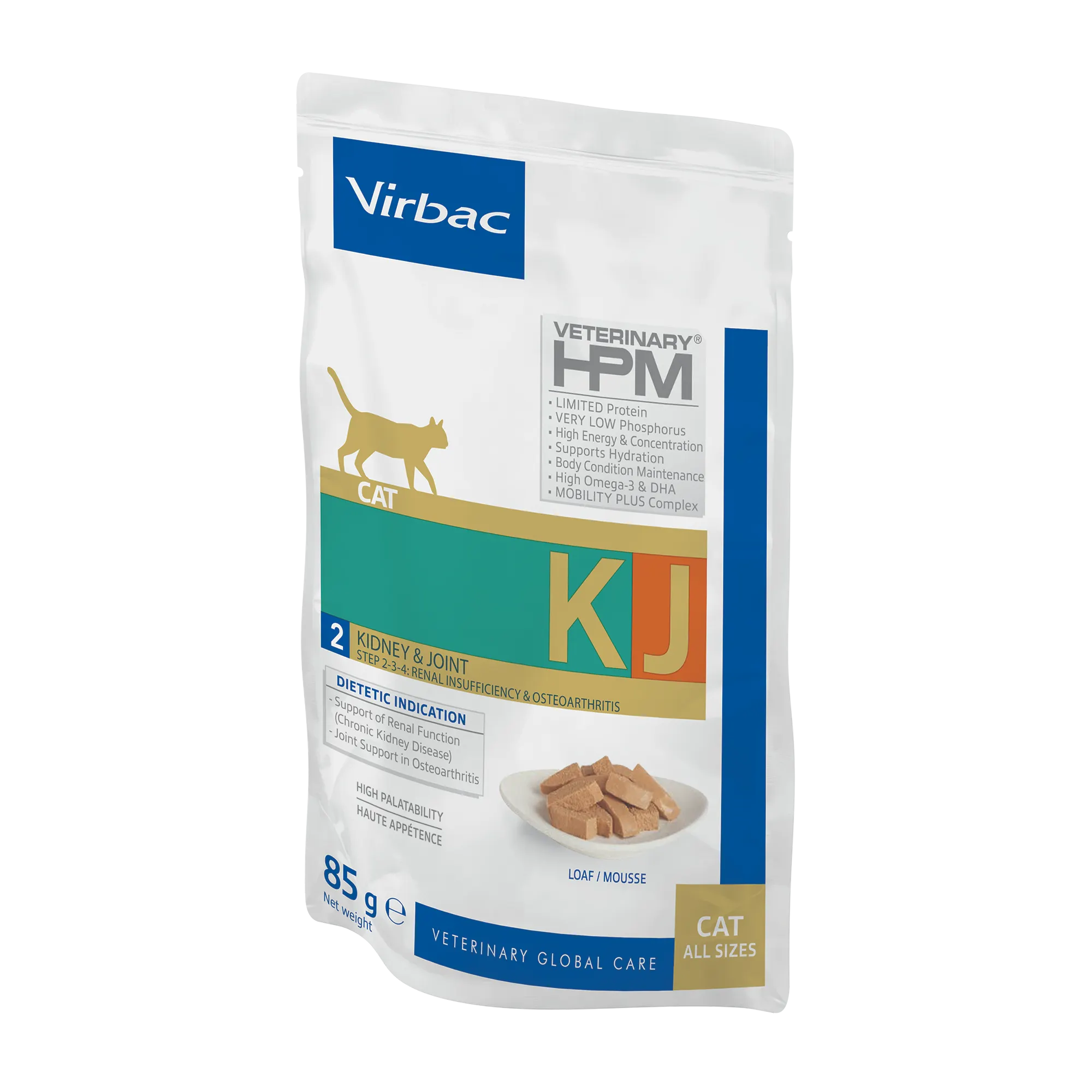 Virbac Veterinary HPM Diététique Kidney Joint mousse - pâtée chat