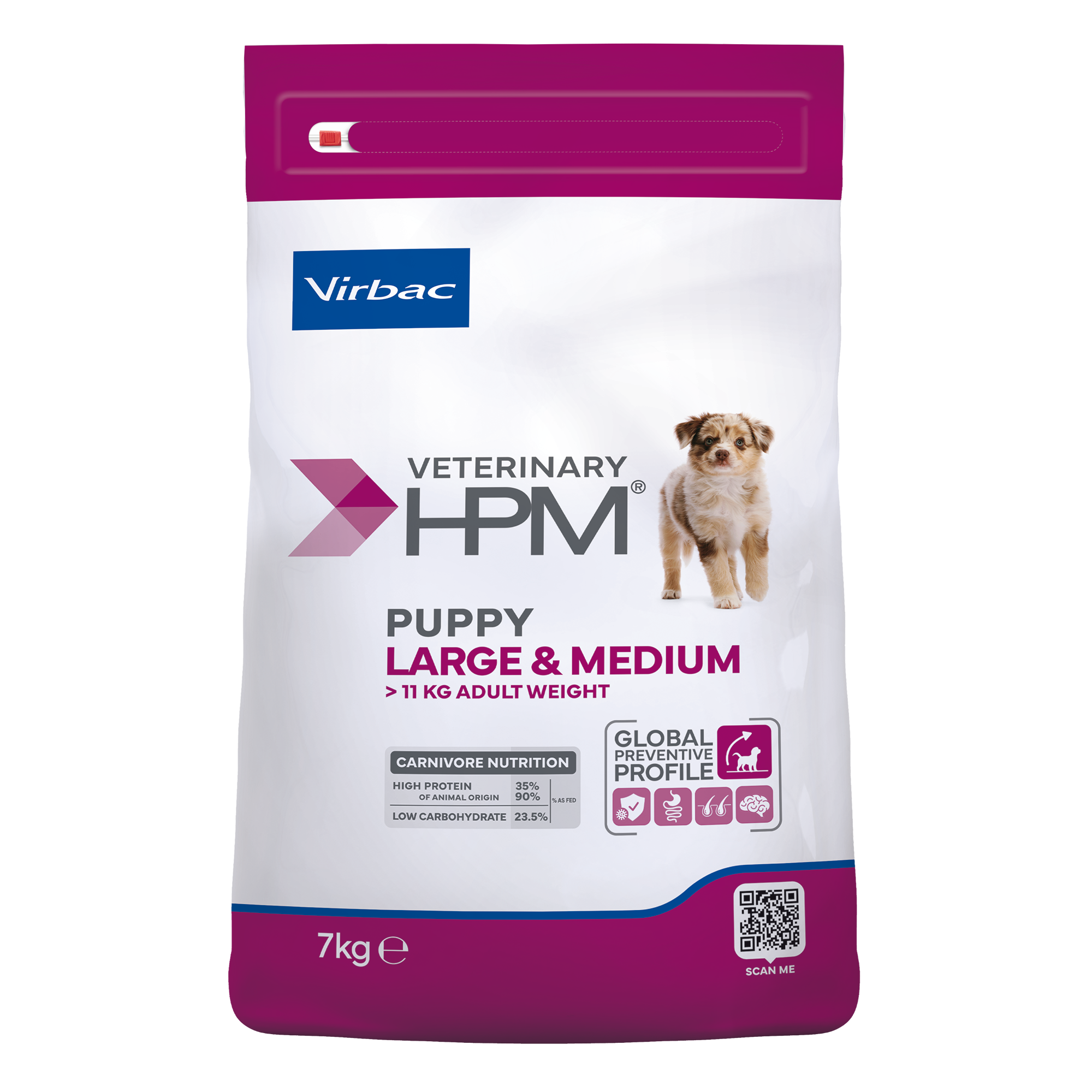 Virbac Veterinary HPM Puppy Large & Medium Dog - croquettes chiot
