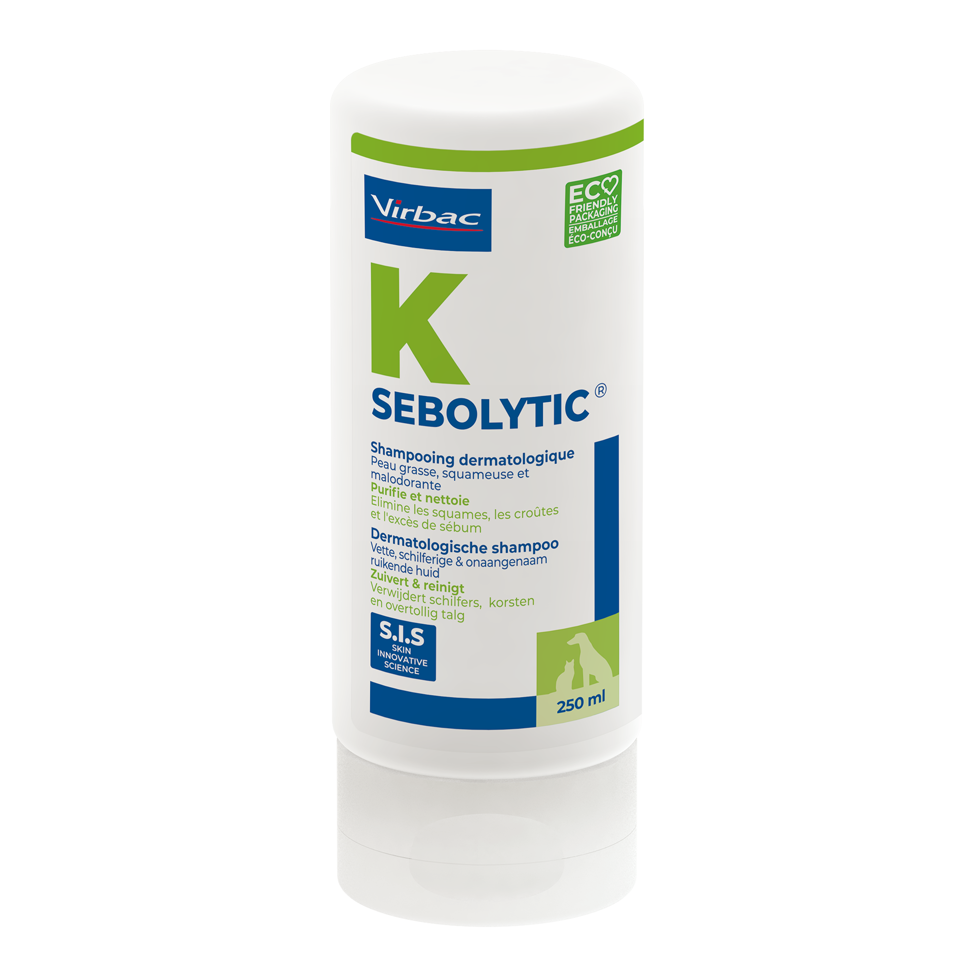 Shampooing dermatologique SEBOLYTIC