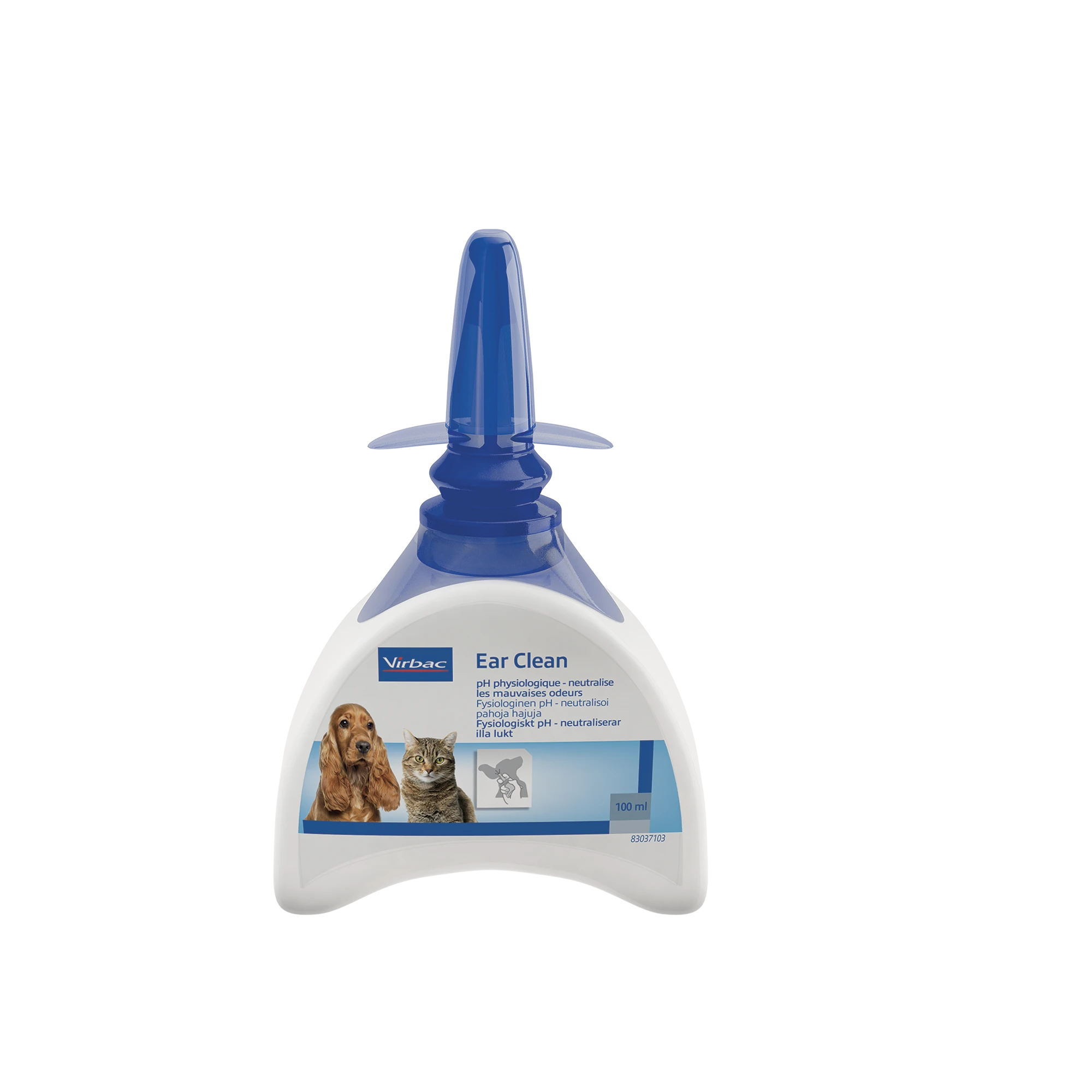Nettoyant auriculaire chien, chat