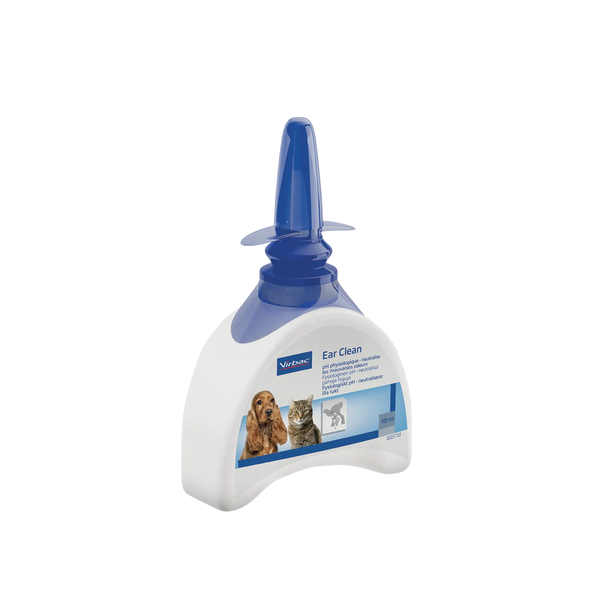 Nettoyant auriculaire chien, chat