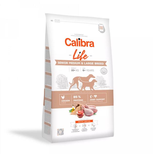 Calibra Life Senior Medium Large Chicken - croquettes chien
