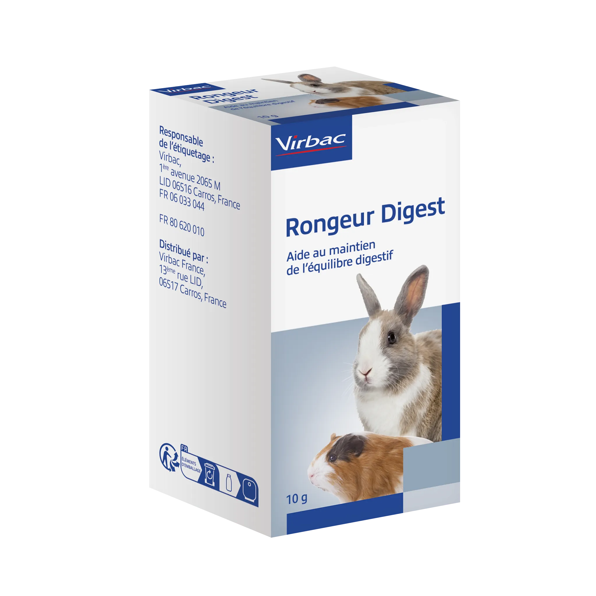 Rongeur Digest lapin, rongeur