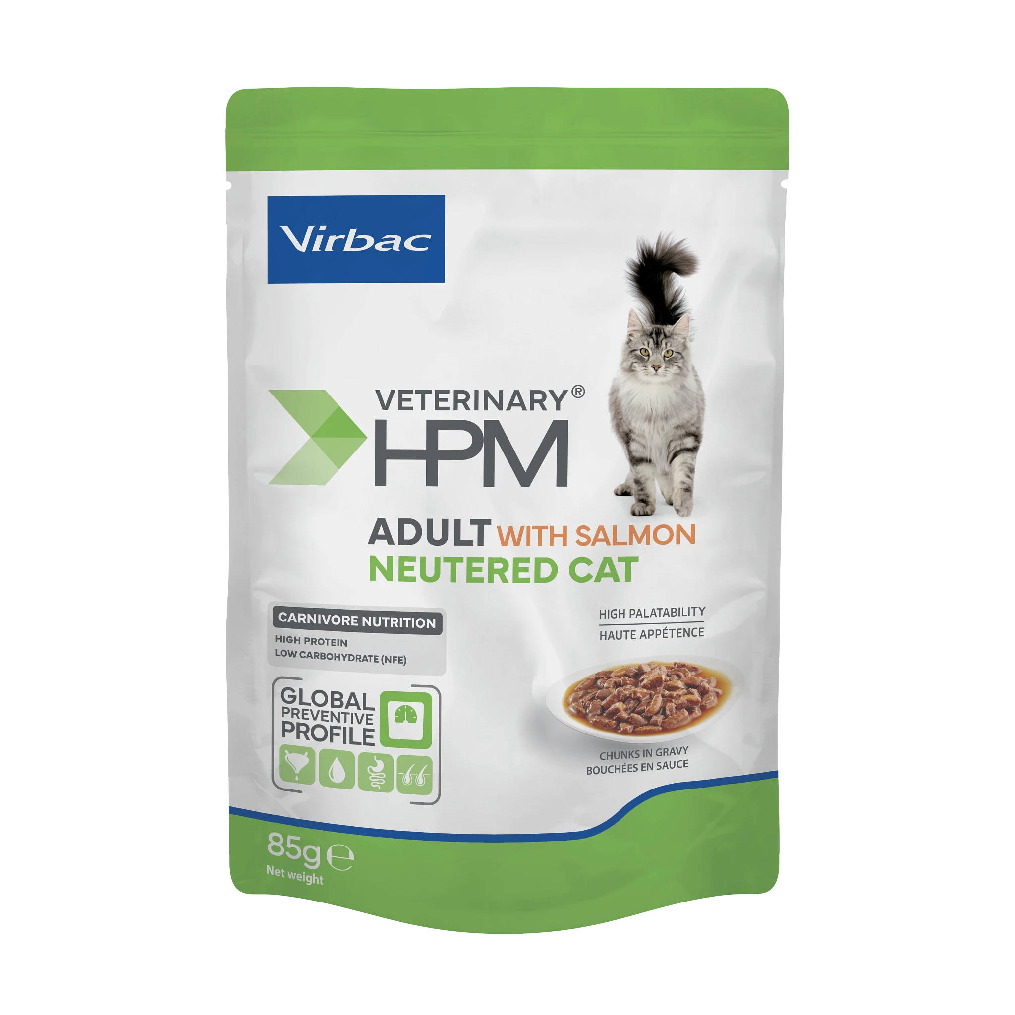 Virbac Veterinary HPM Physiologique Adult Neutered Cat Sterilise - pâtée chat