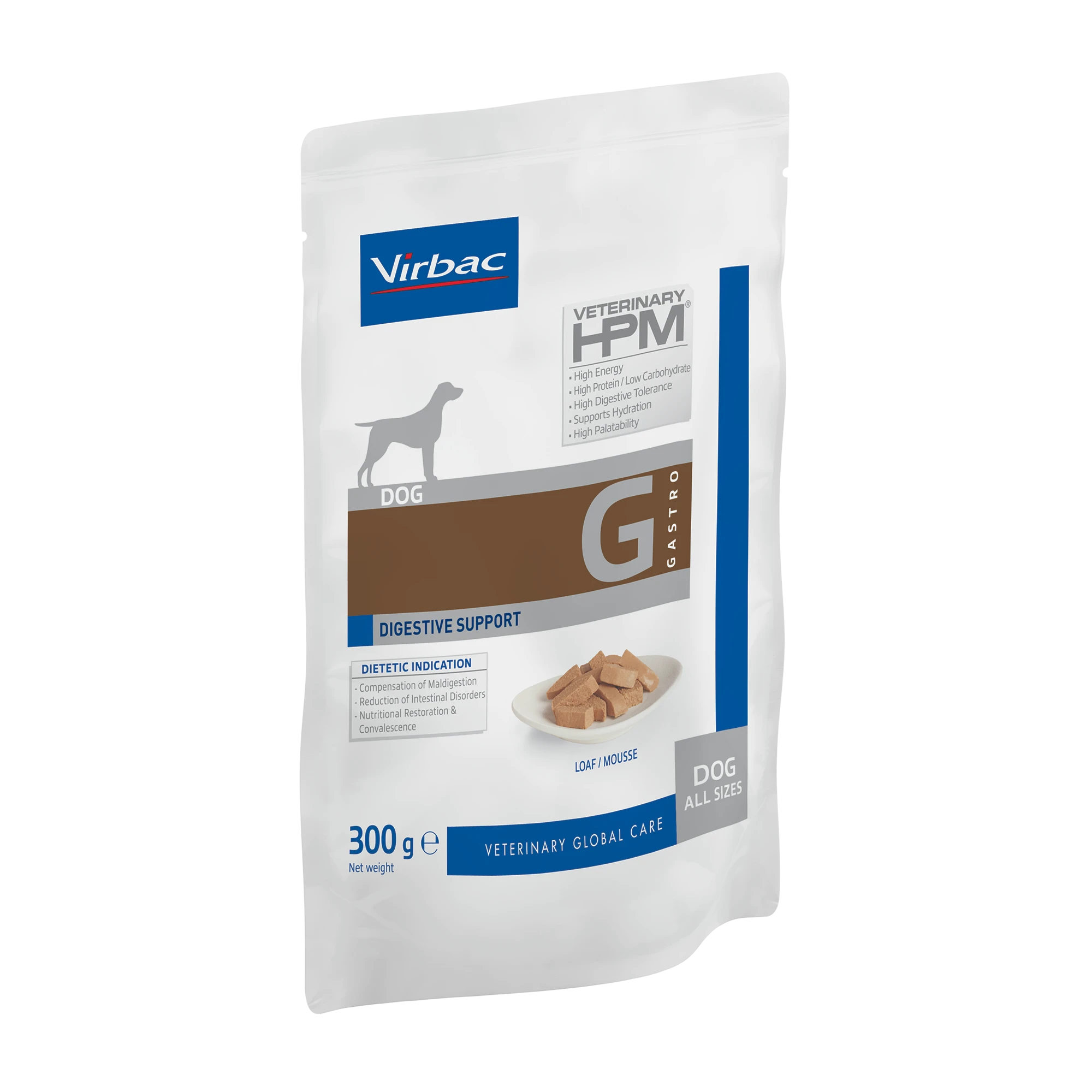 Veterinary HPM Digestive Support chien mousse