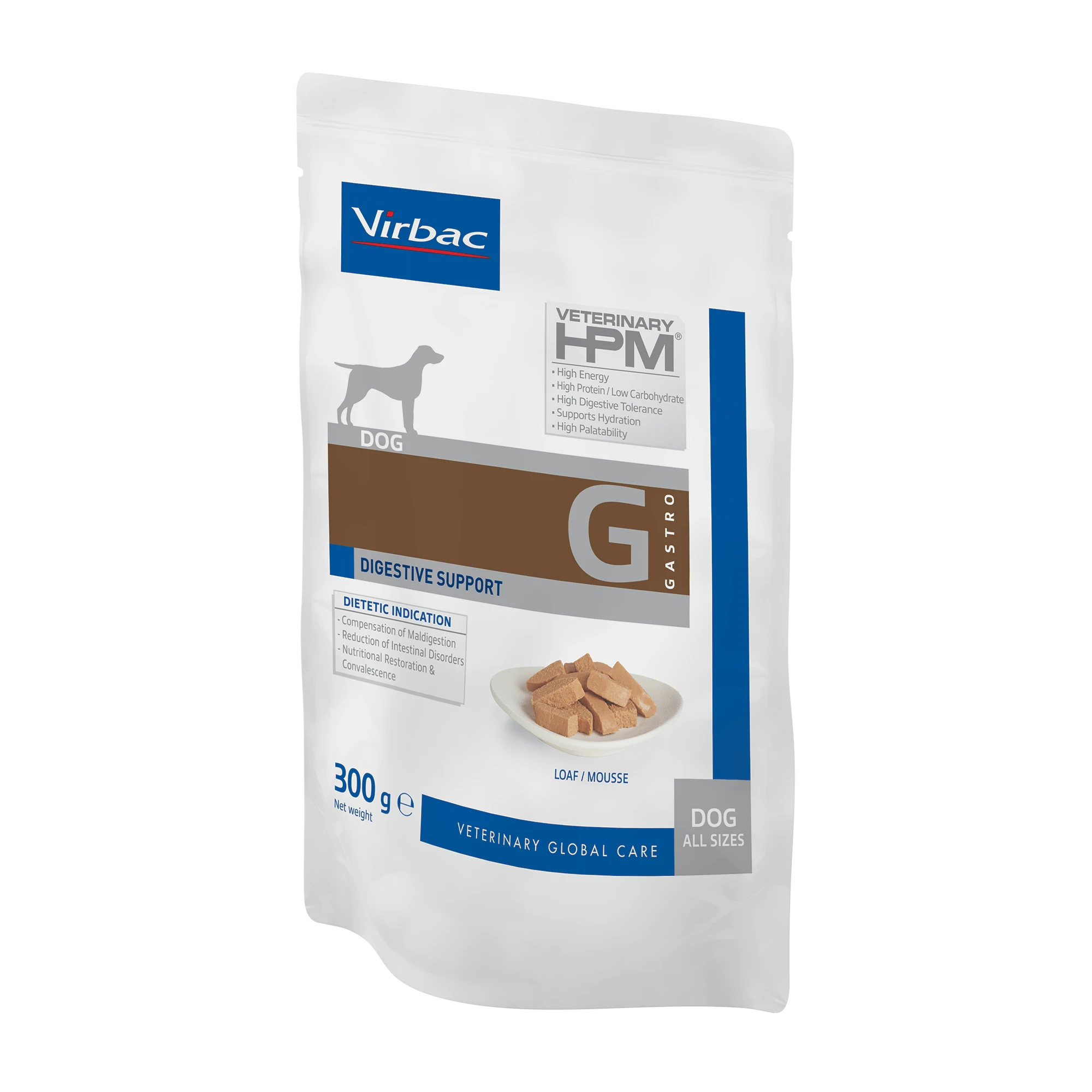 Veterinary HPM Digestive Support chien mousse