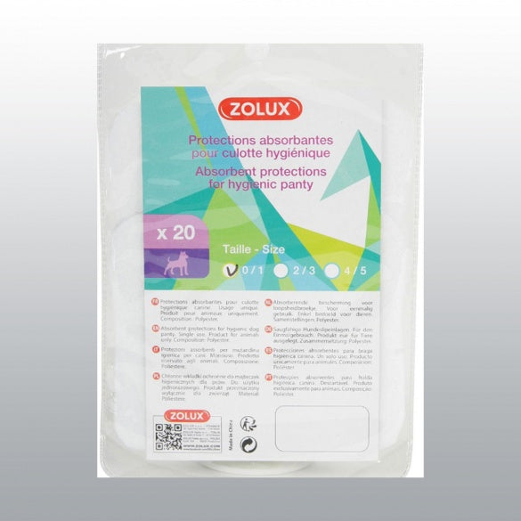 Protège-culottes absorbants chienne