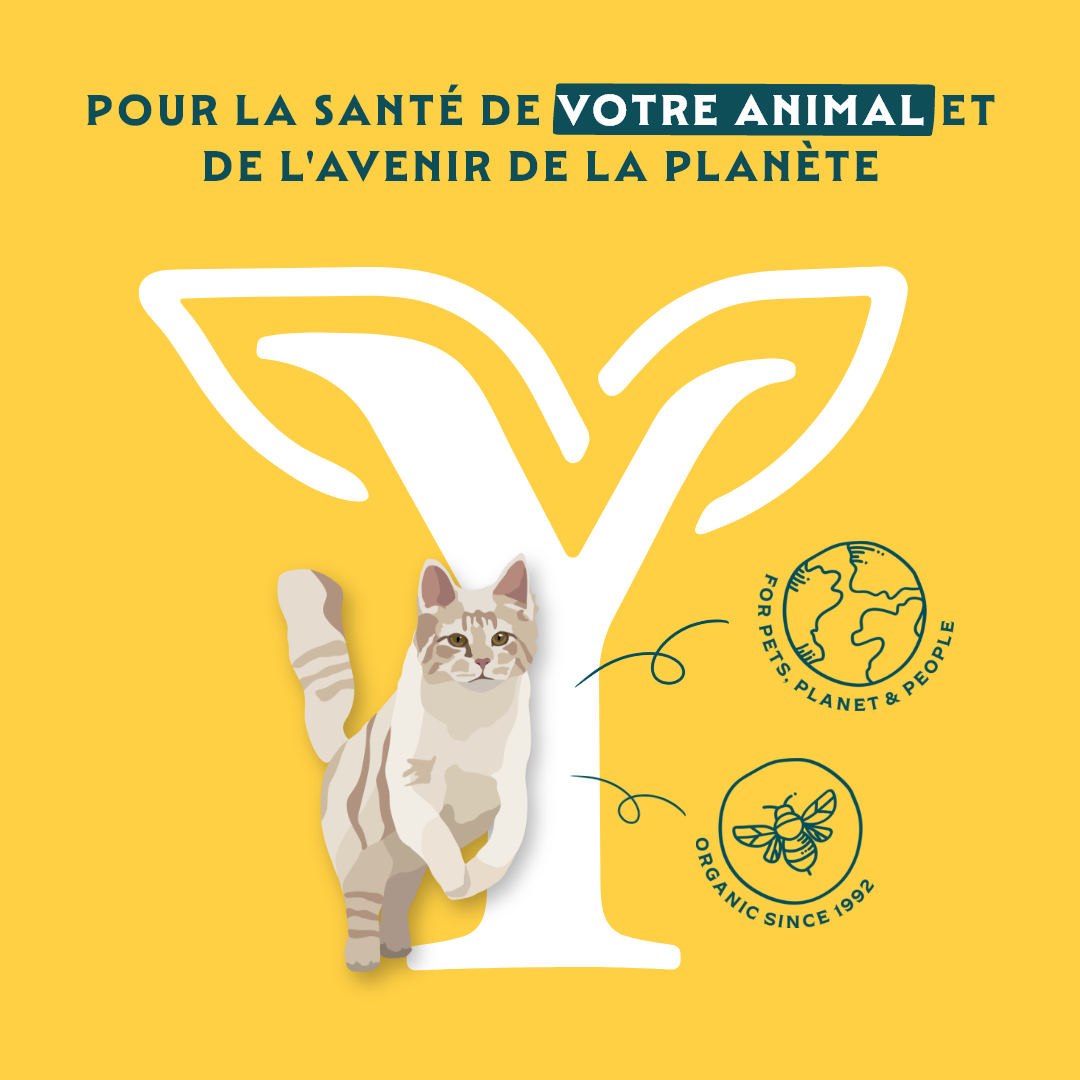 Yarrah bio sans céréales - pâtée chat