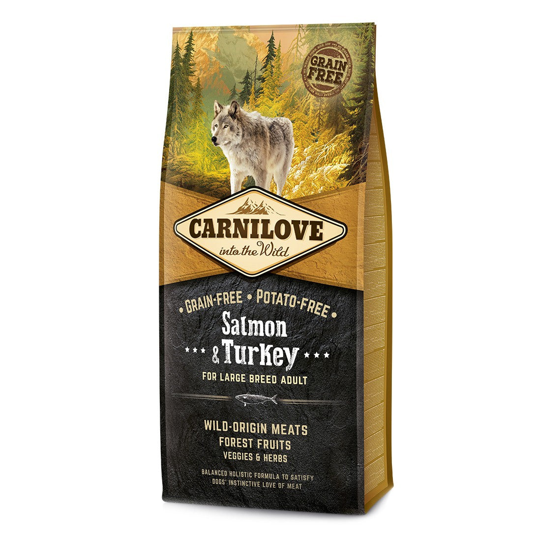 Carnilove Adult Large saumon & dinde - croquettes chien