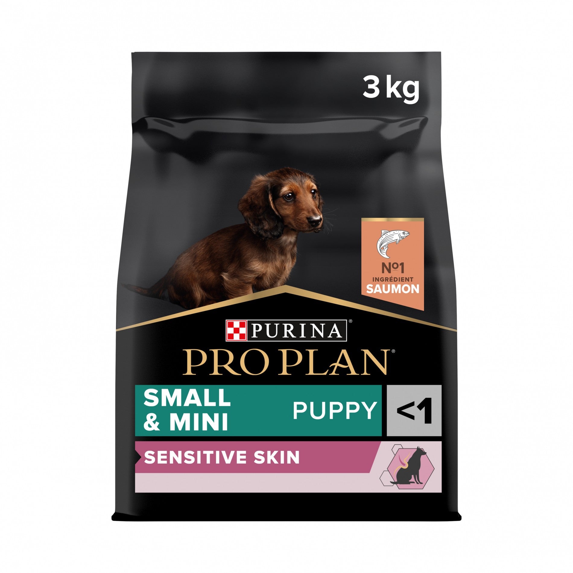 Pro Plan Sensitive Skin Small & Mini Puppy au saumon - croquettes chiot