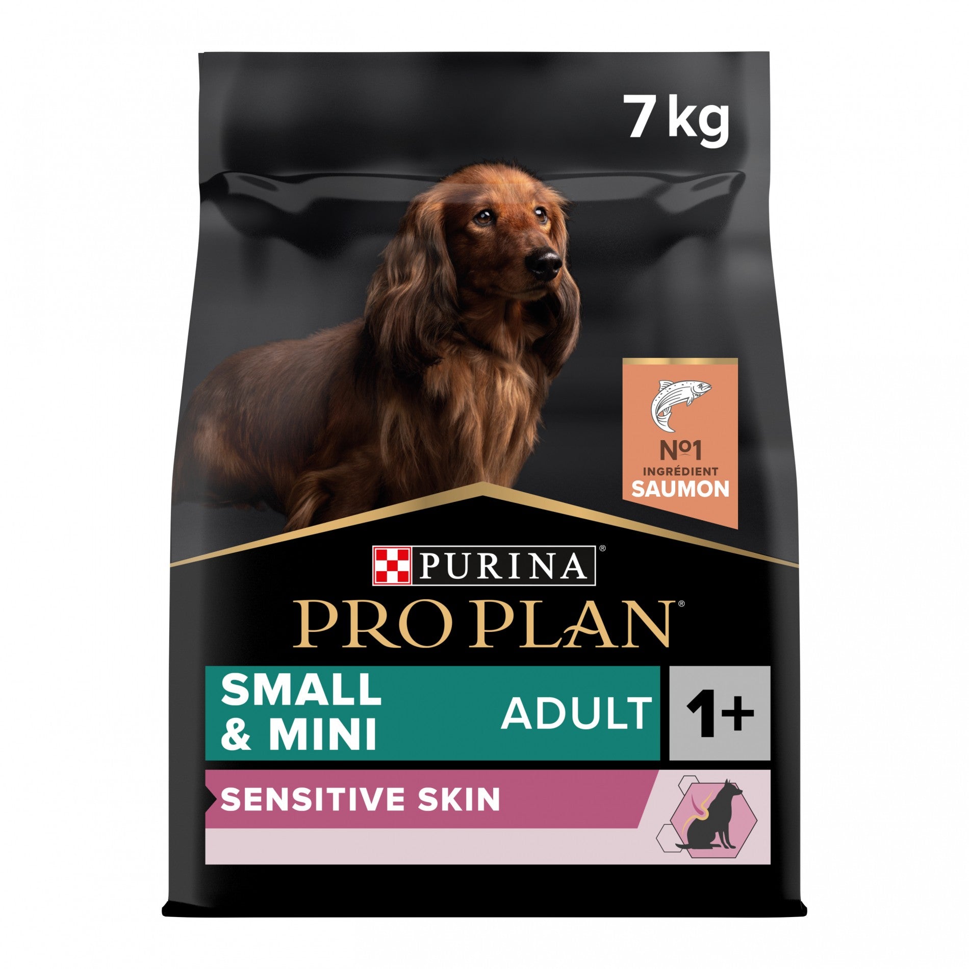 Pro Plan Sensitive Skin Small & Mini Adult au saumon - croquettes chien