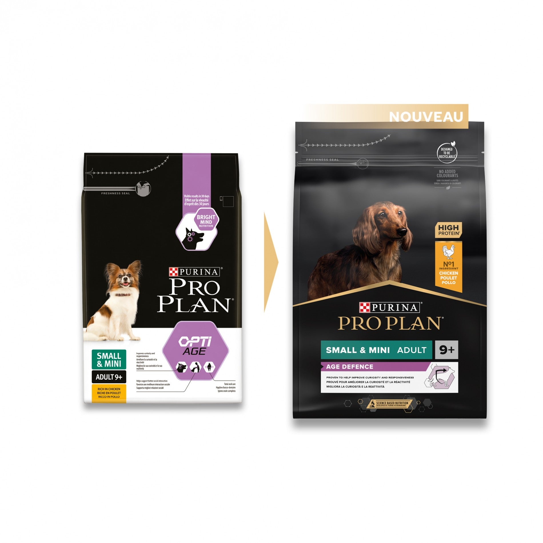 Pro Plan Age Defence Small & Mini Adult au poulet - croquettes chien