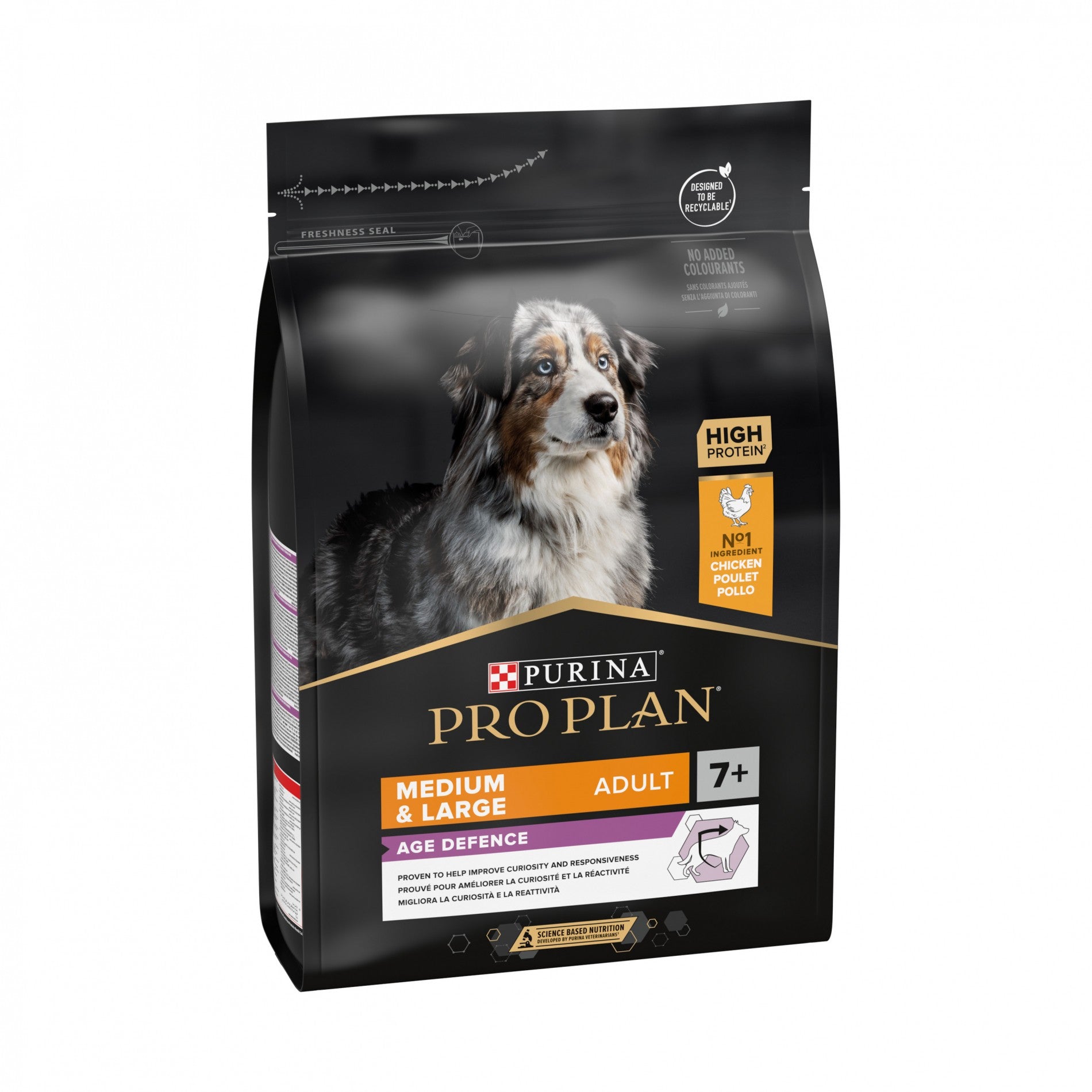 Pro Plan Age Defence Medium & Large Adult au poulet - croquettes chien