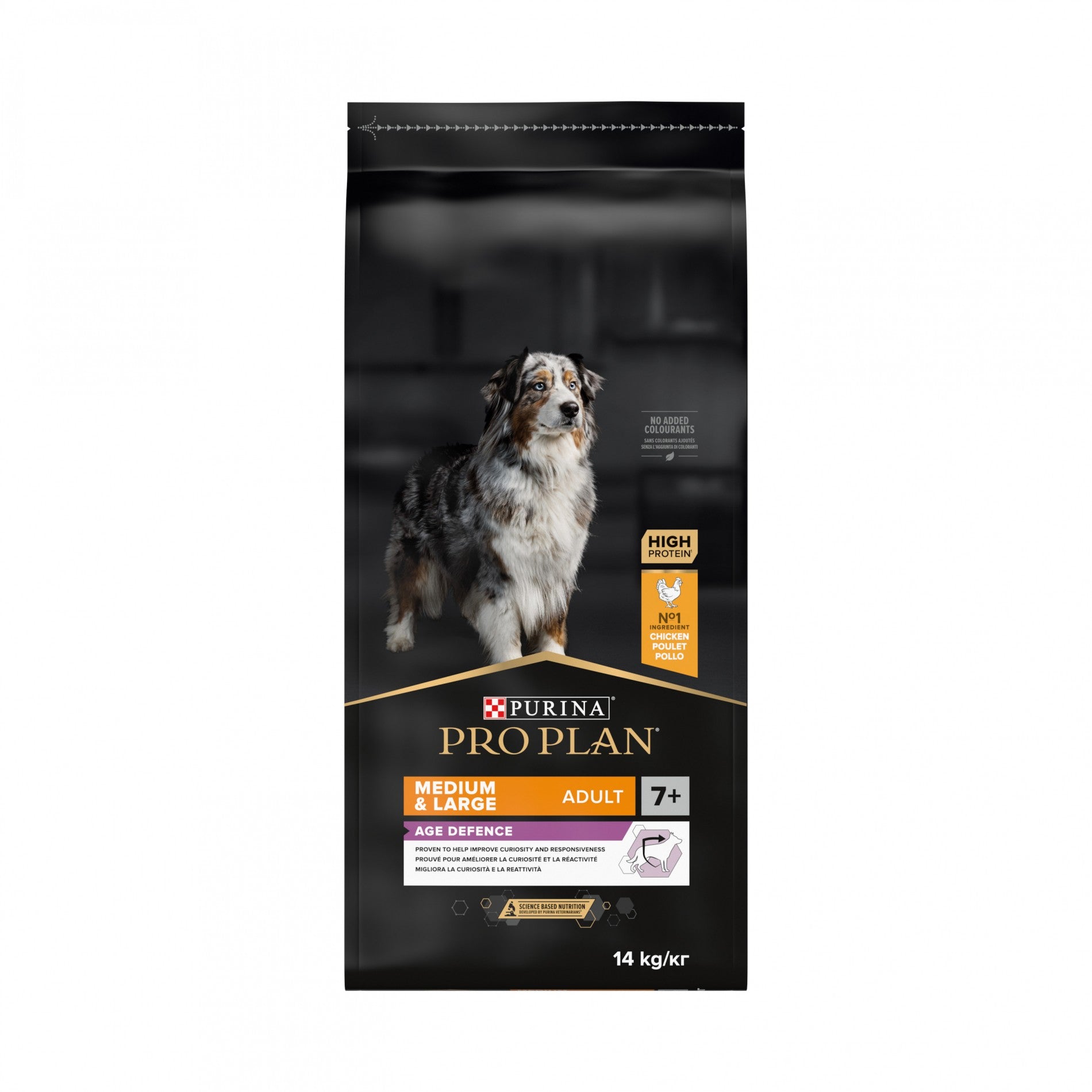 Pro Plan Age Defence Medium & Large Adult au poulet - croquettes chien