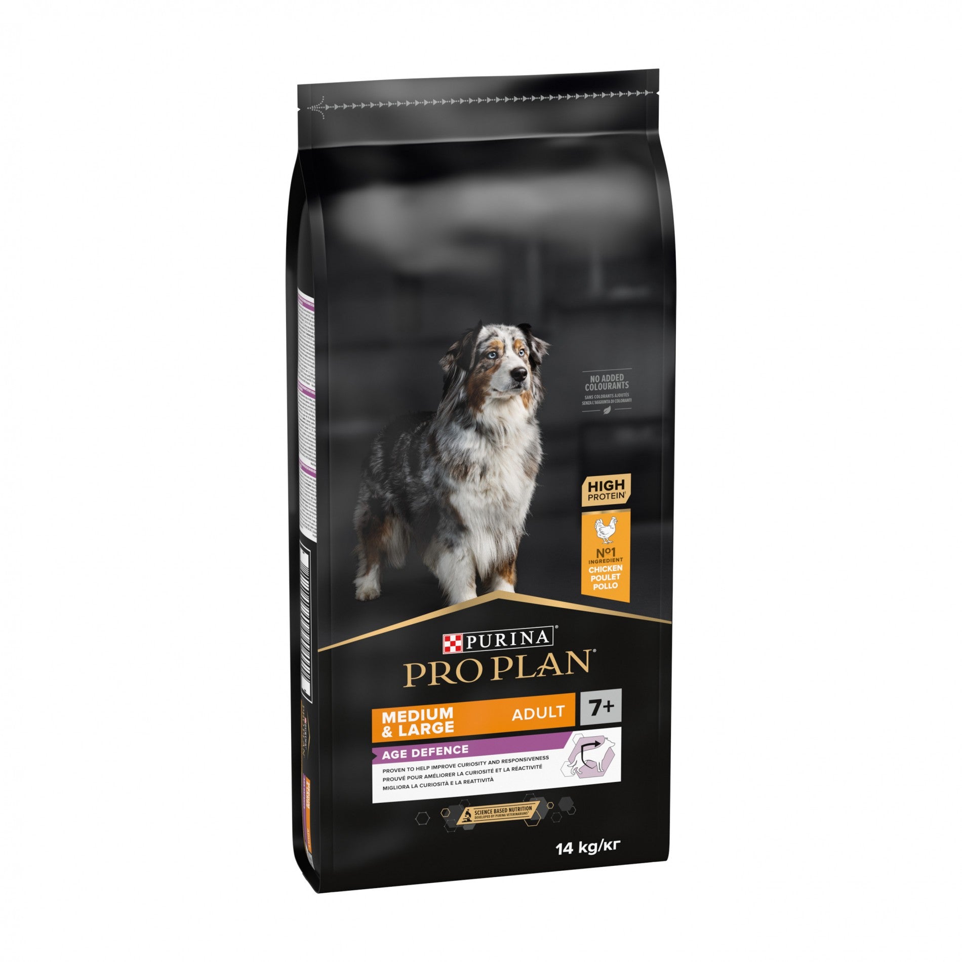 Pro Plan Age Defence Medium & Large Adult au poulet - croquettes chien