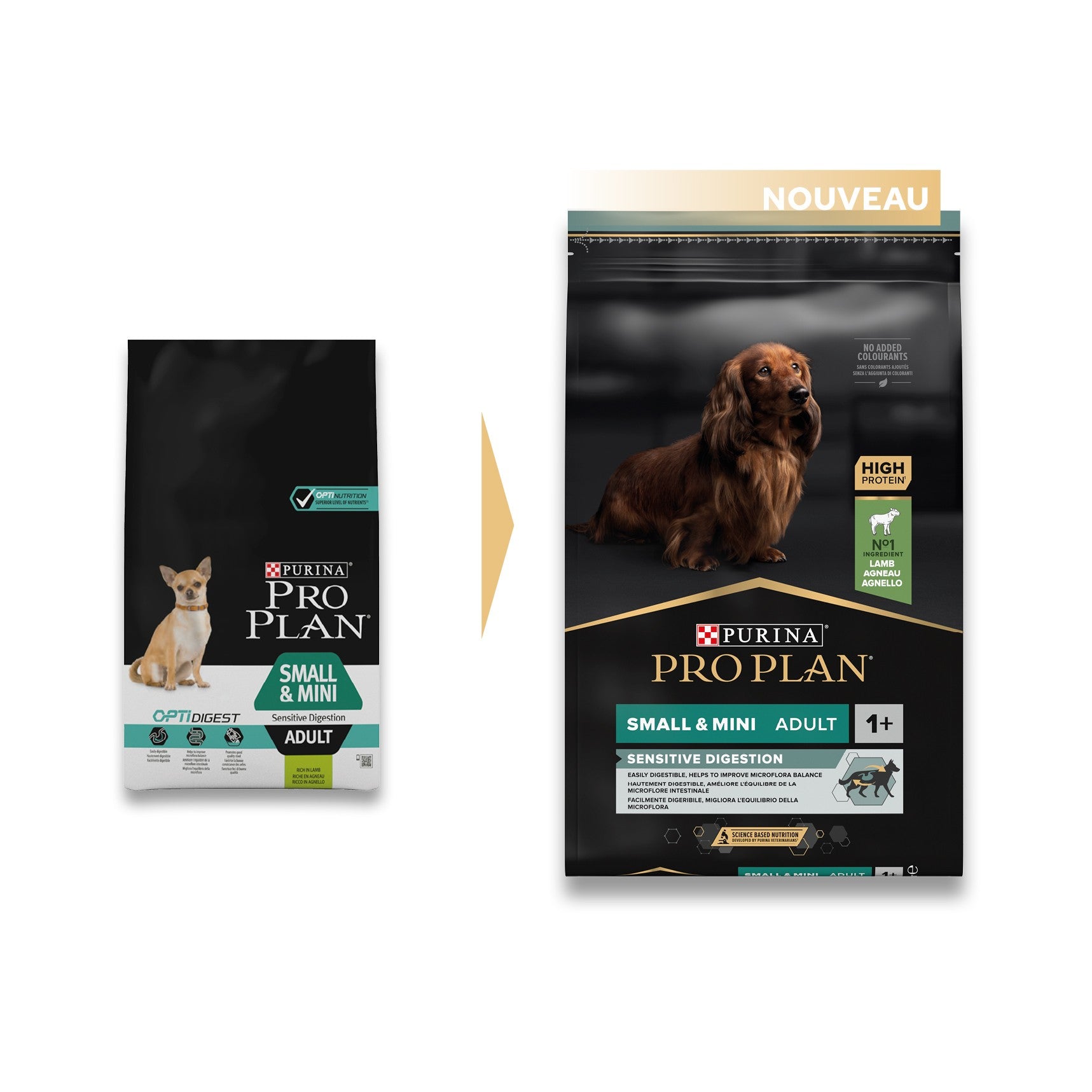 Pro Plan Sensitive Digestion Small & Mini Adult à l&
