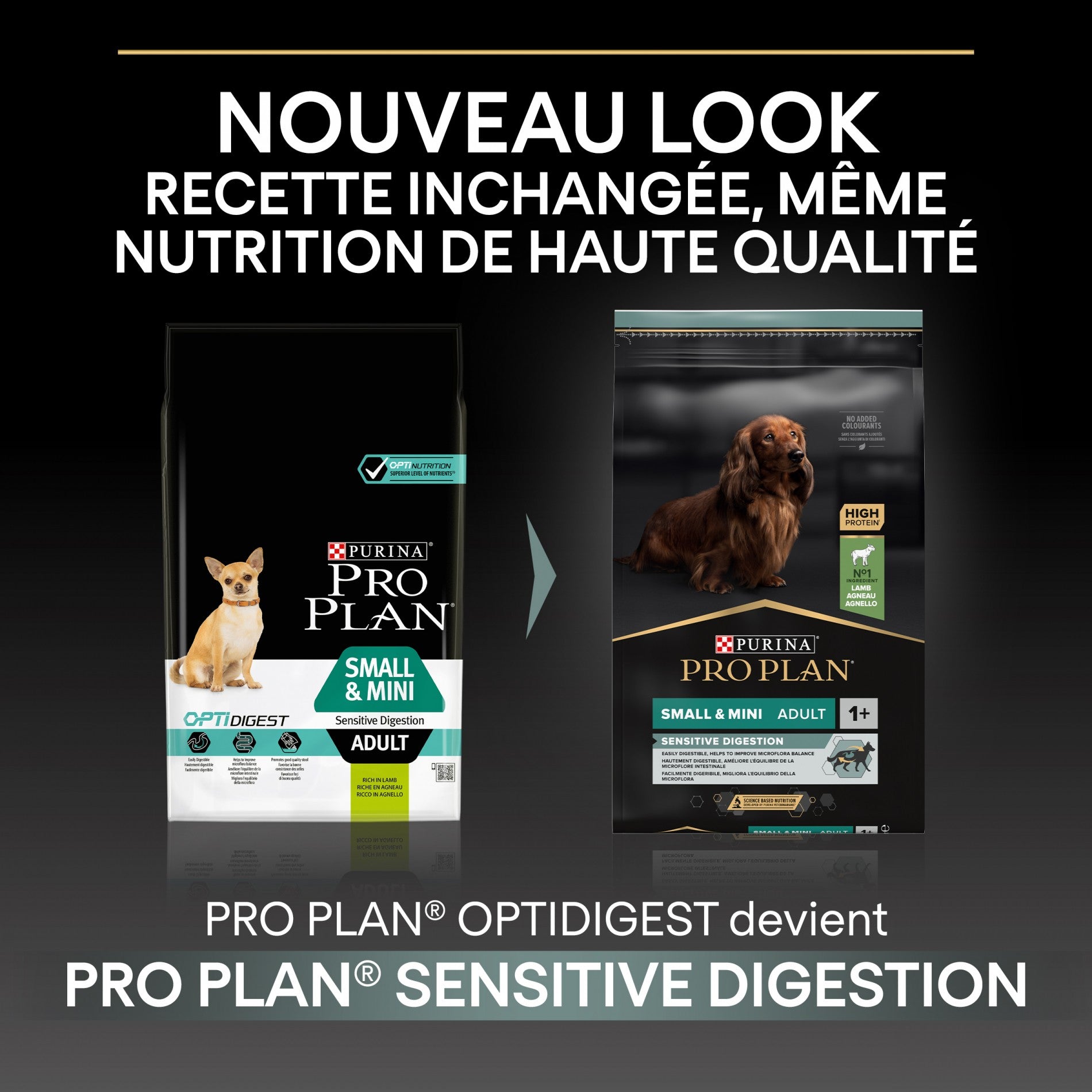 Pro Plan Sensitive Digestion Small & Mini Adult à l&