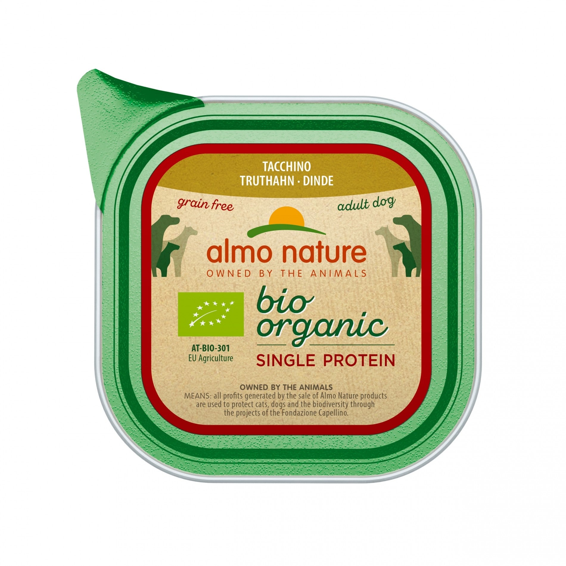Almo Nature Bio Organic Single Protein - pâtée chien