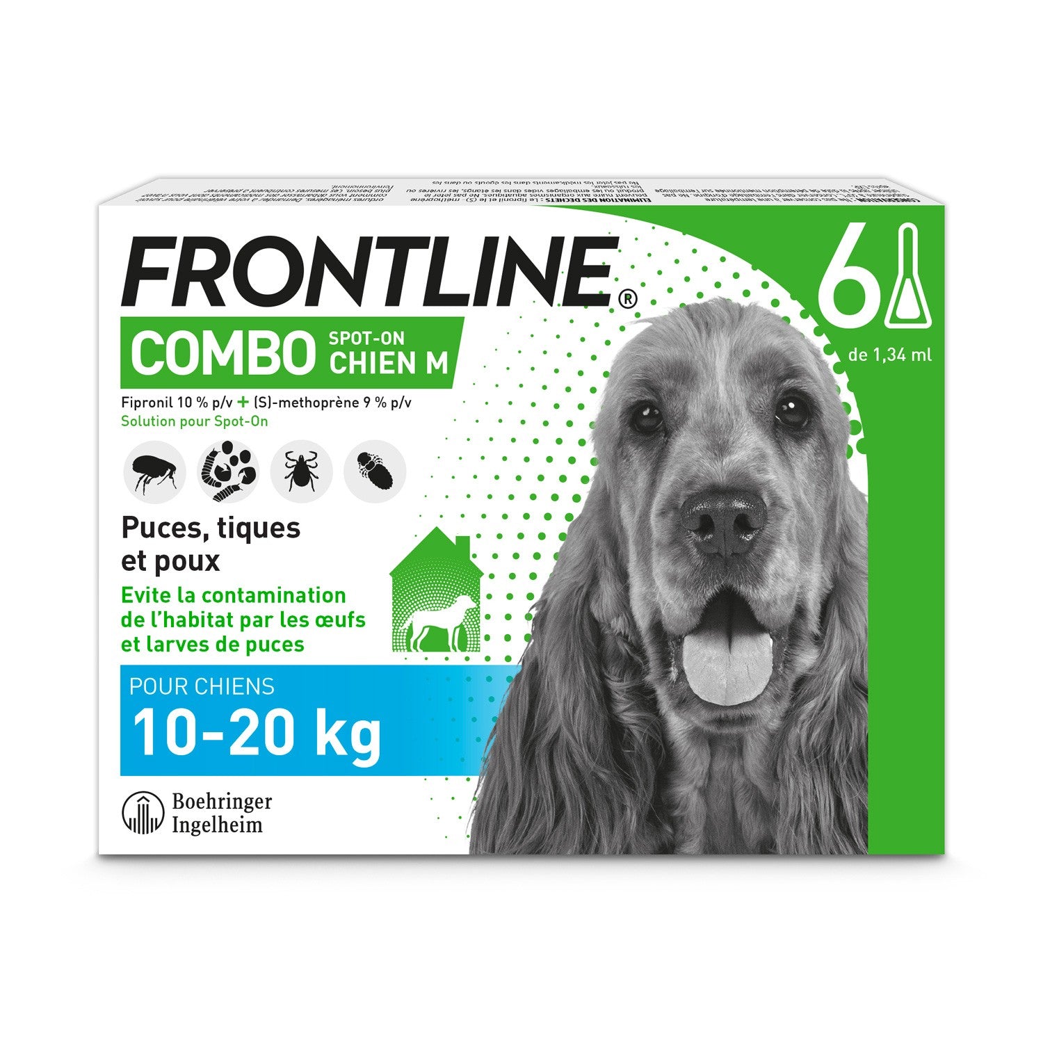 Pipettes Frontline Combo pour chien