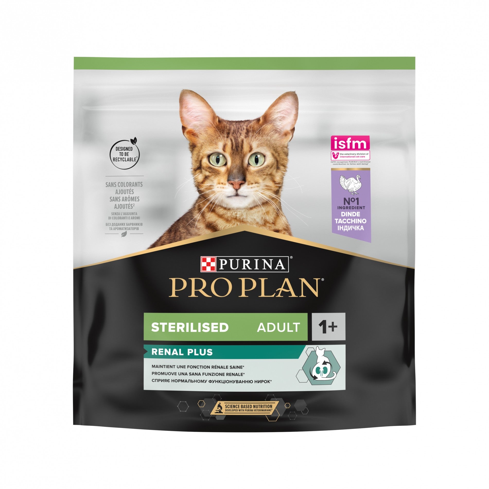 Pro Plan Renal Plus Sterilised Adult à la dinde - croquettes chat