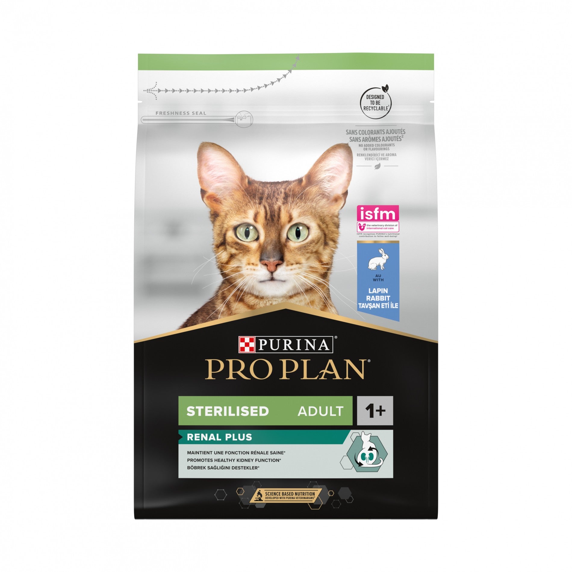 Pro Plan Renal Plus Sterilised Adult au lapin - croquettes chat