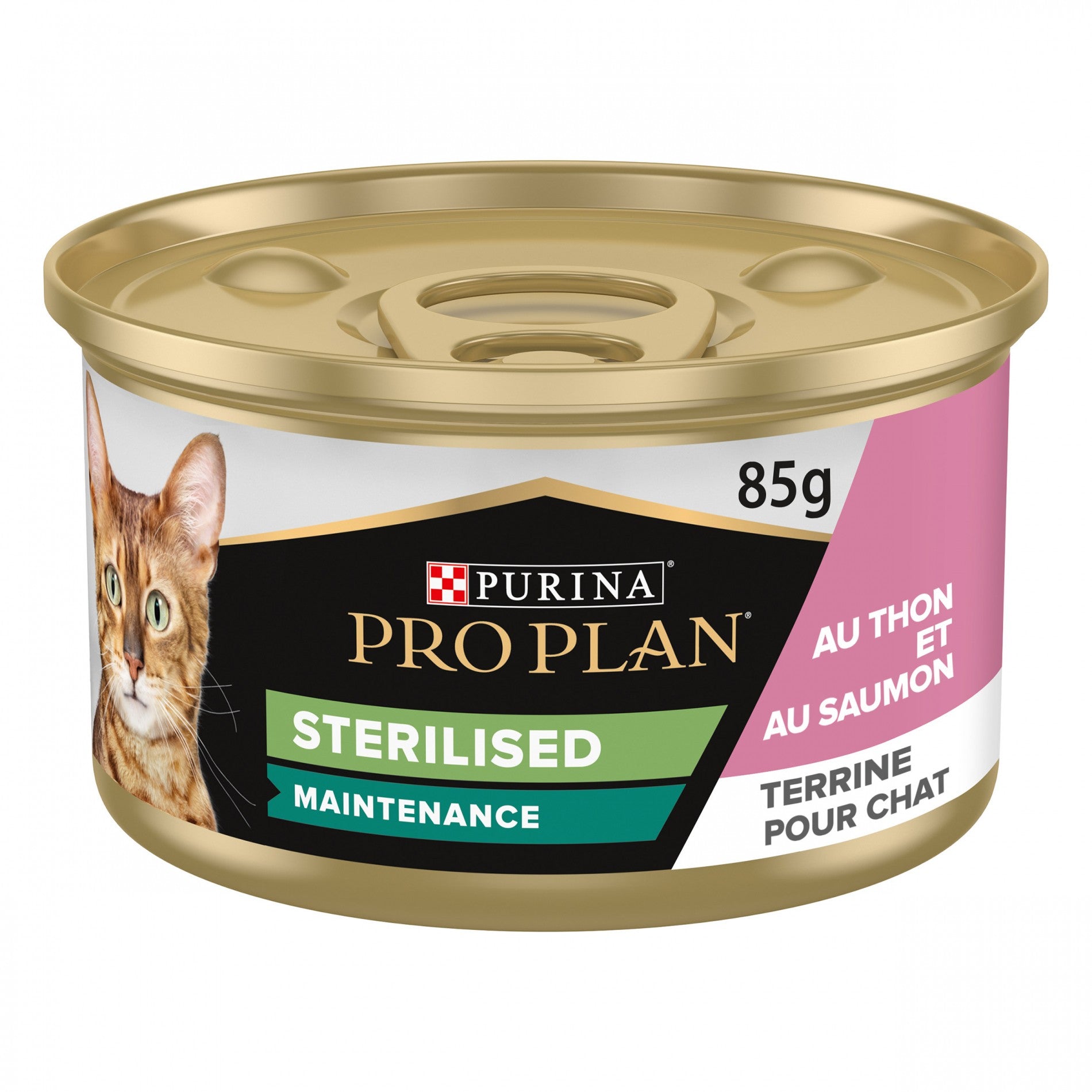 Pro Plan Sterilised thon et saumon - pâtées pour chat