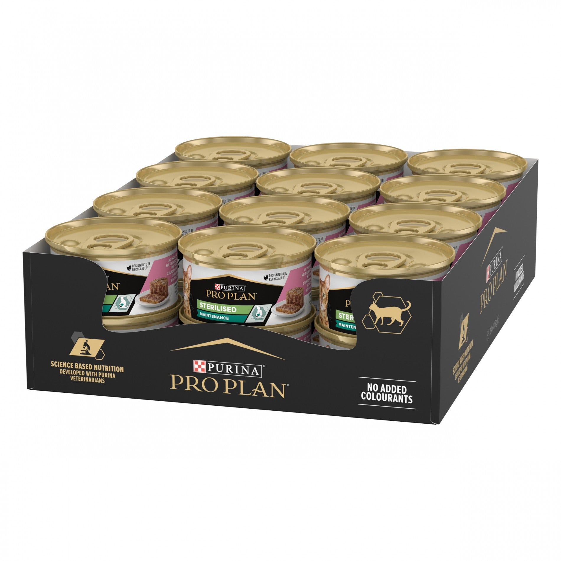 Pro Plan Sterilised thon et saumon - pâtées pour chat