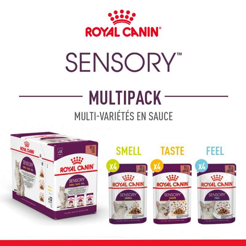 Royal Canin Sensory Multipack - pâtée chat