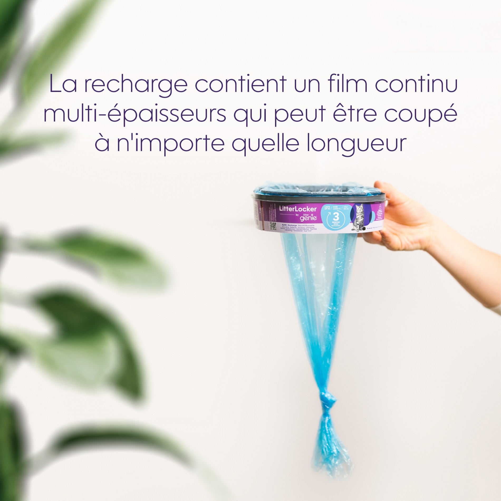 Recharge pour poubelle Litter Locker Fashion & Litter Genie - chat