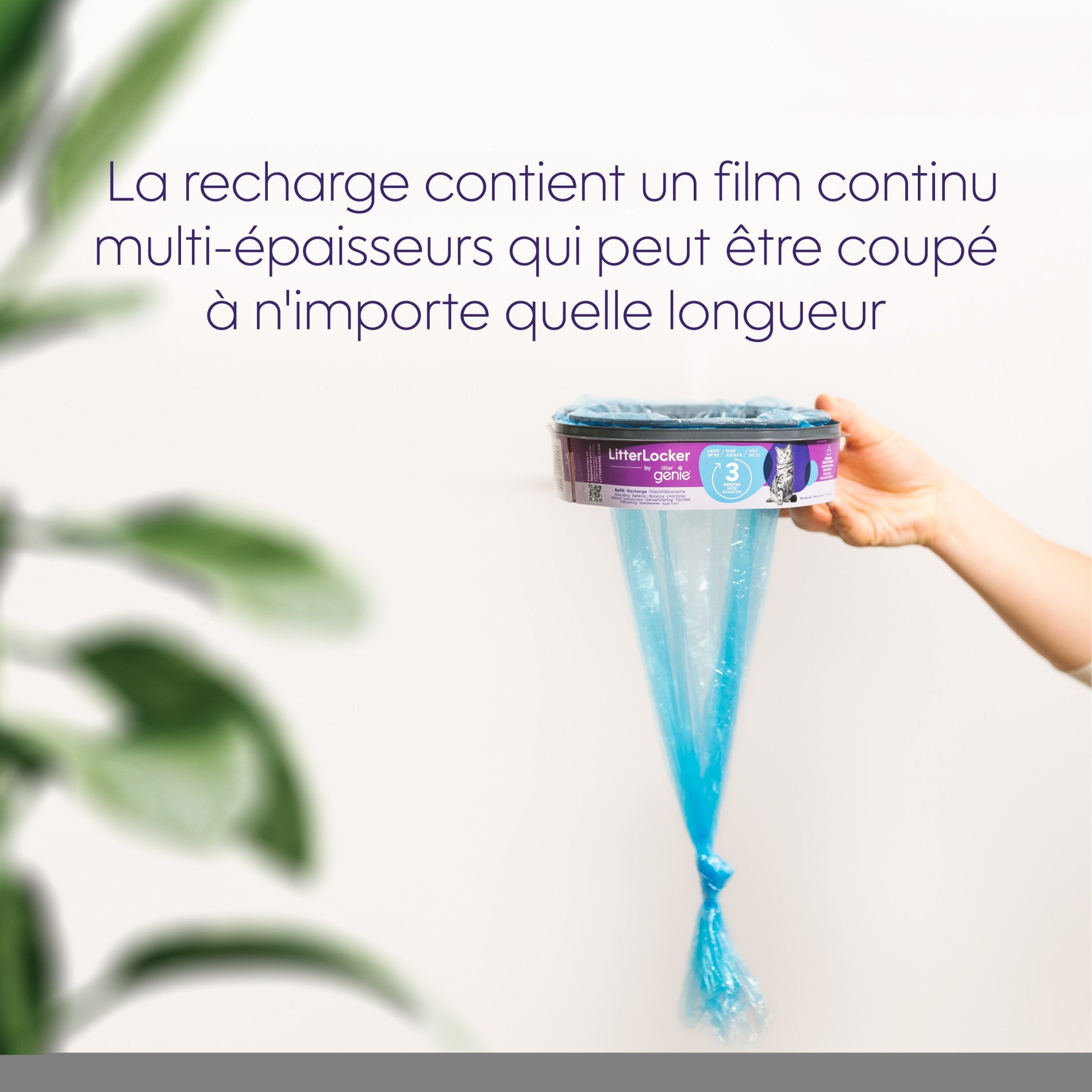 Recharge pour poubelle Litter Locker Fashion & Litter Genie - chat