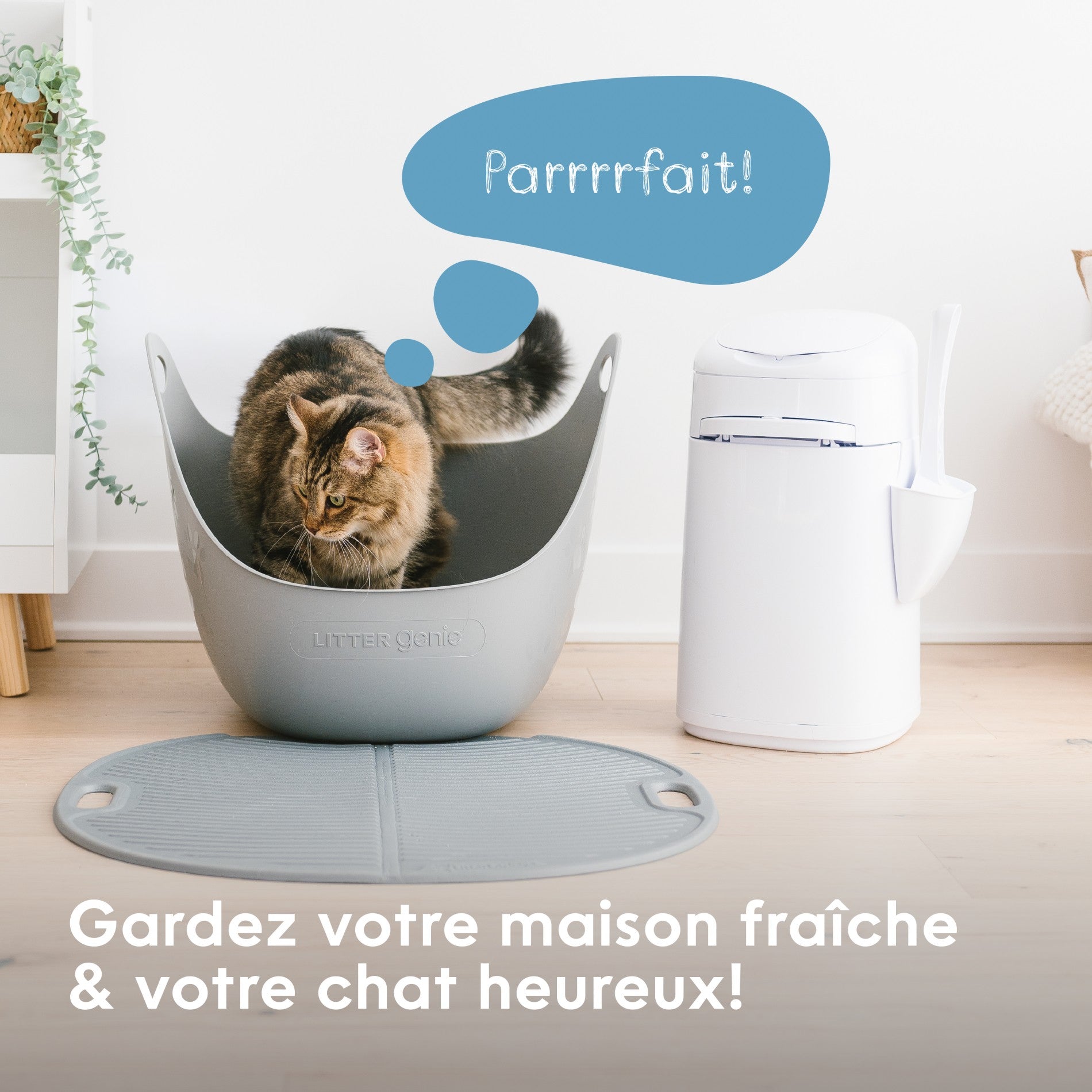 Recharge pour poubelle Litter Locker Fashion & Litter Genie - chat