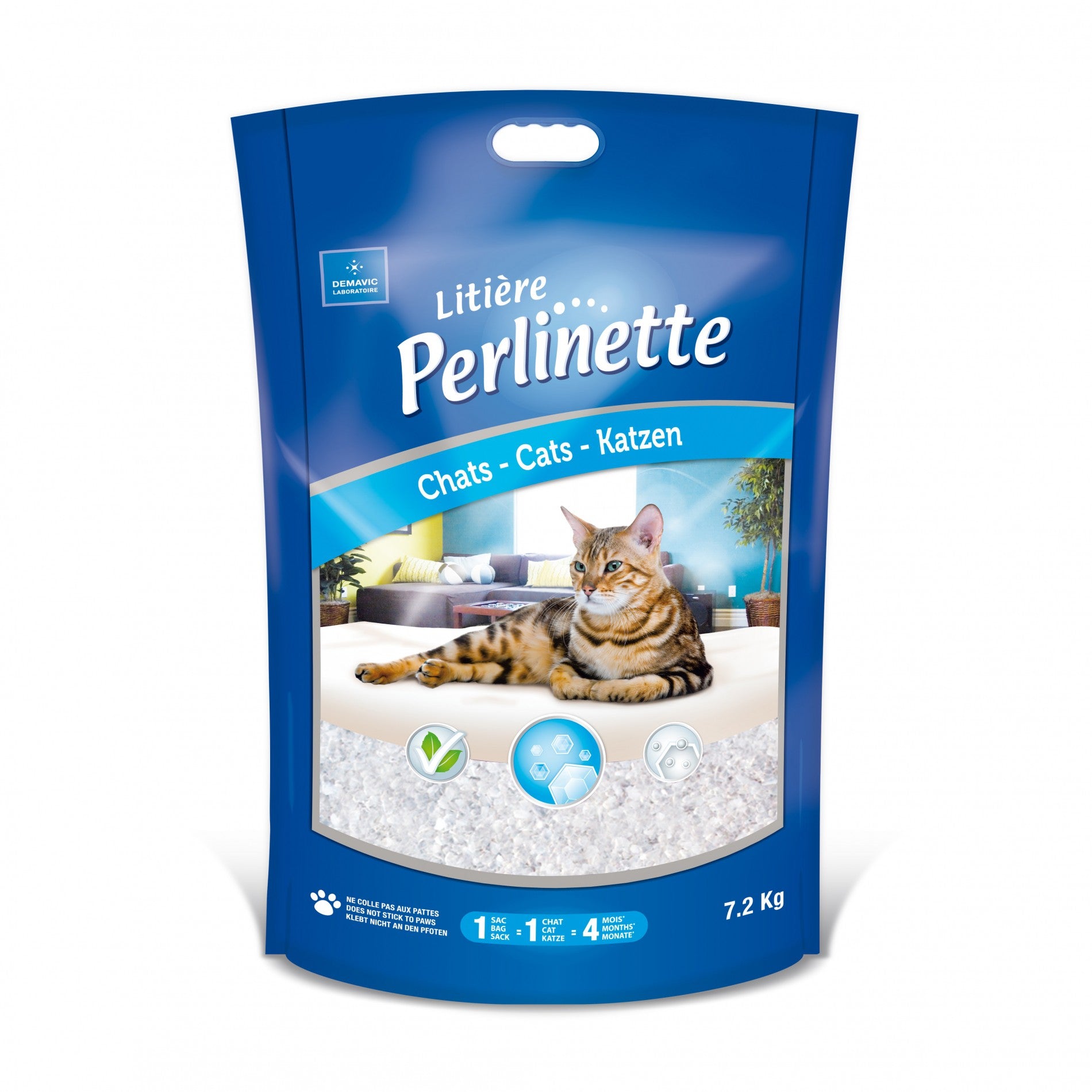 Litière Perlinette chat