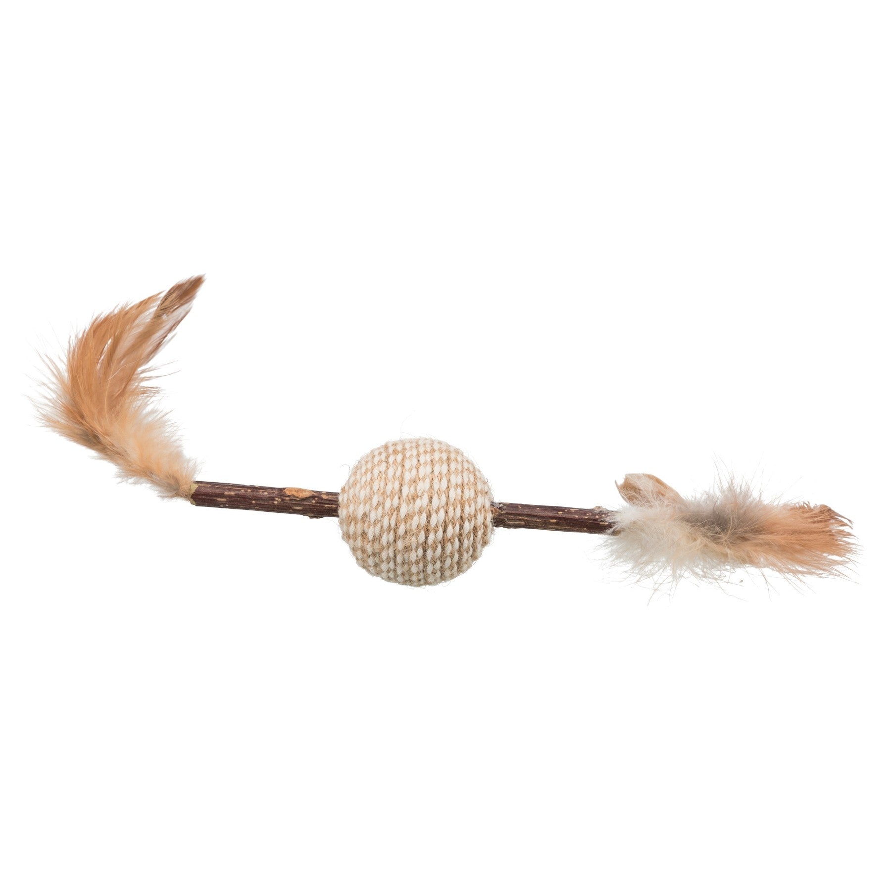 Jouet plume en matatabi chat