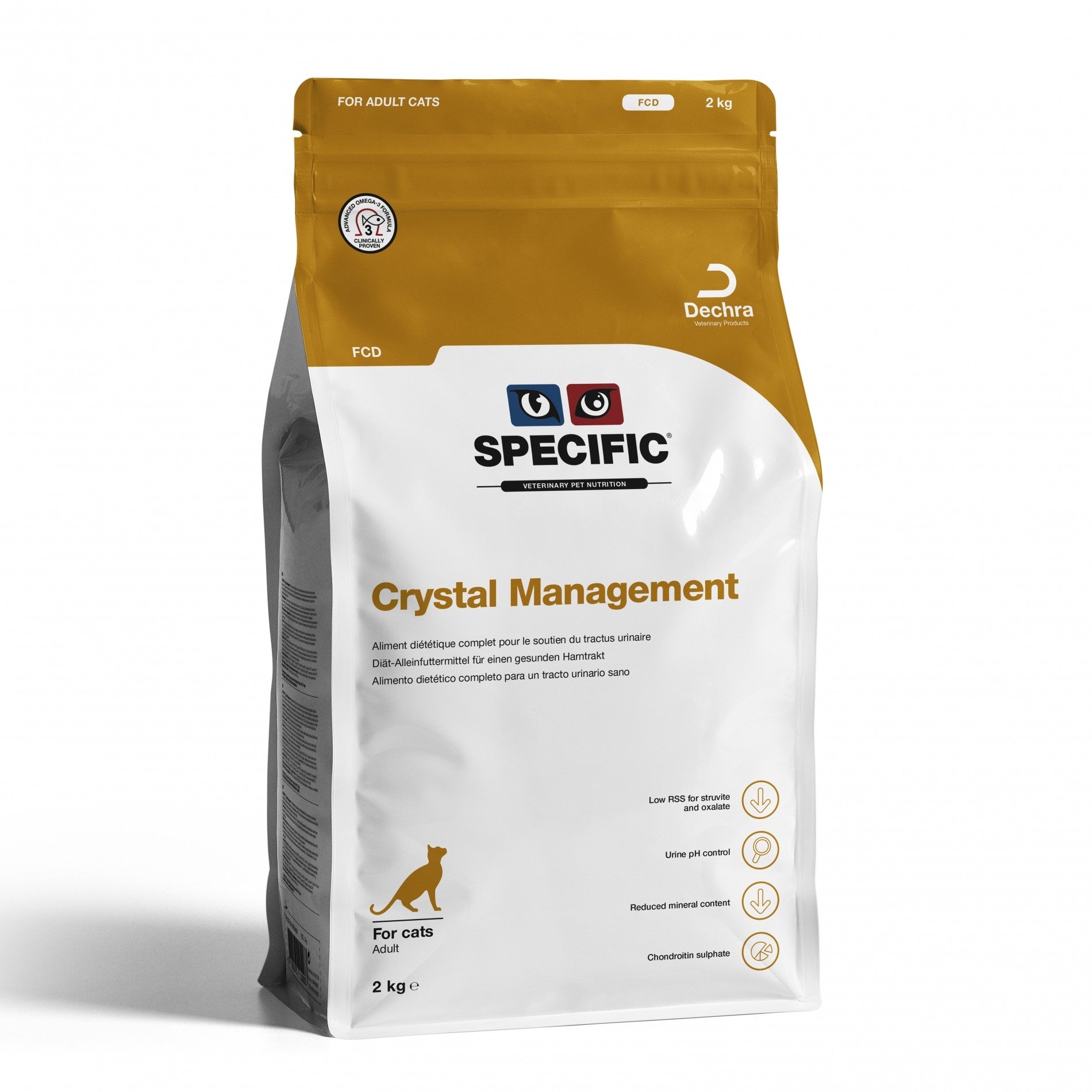 Specific Crystal Management / FCD & FCW - aliment chat