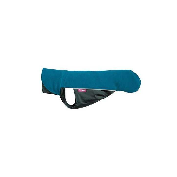 Pomppa Jumppa manteau polaire pour chien Petrol