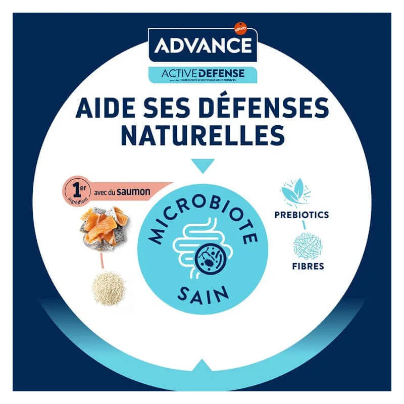 Advance Active Defense Chat Sterilized Sensitive Care Saumon