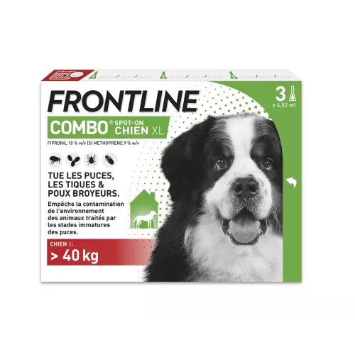 Pipettes Frontline Combo pour chien