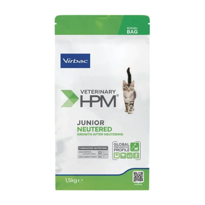 Virbac Veterinary HPM Junior Neutered Cat - croquettes chaton