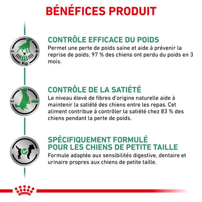 Royal Canin Veterinary Health Nutrition Chien Small Satiety