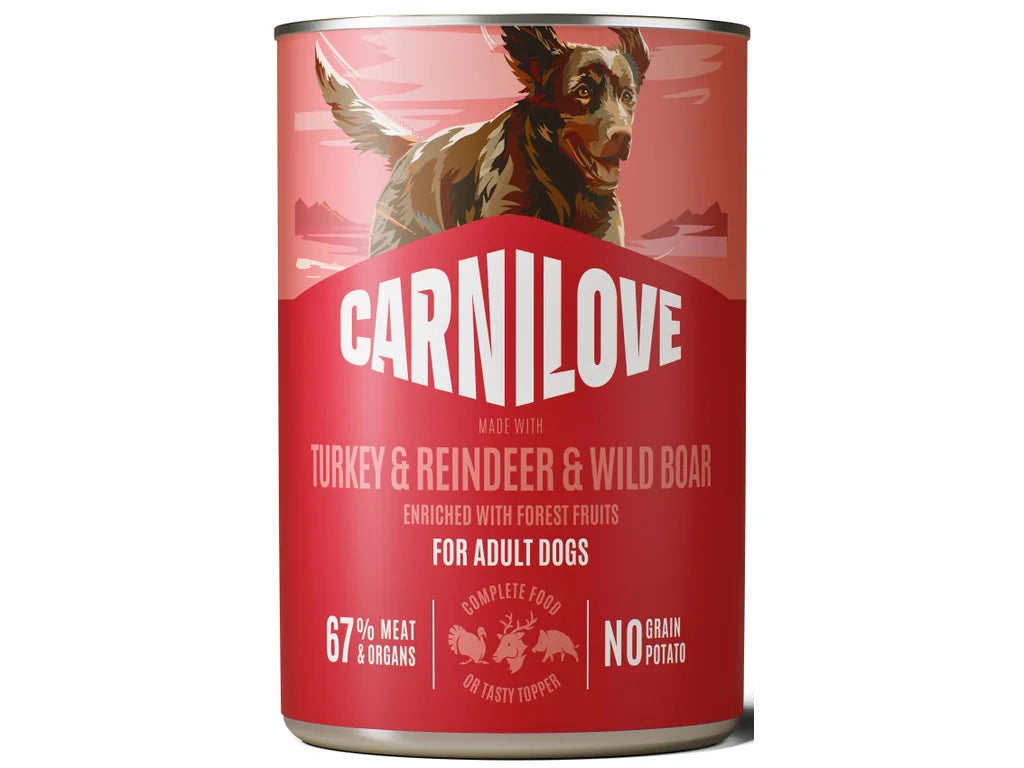 Carnilove Pâtée Dinde et Renne - Chien