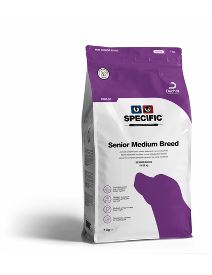 Specific chien Cgd-M senior Medium Breed