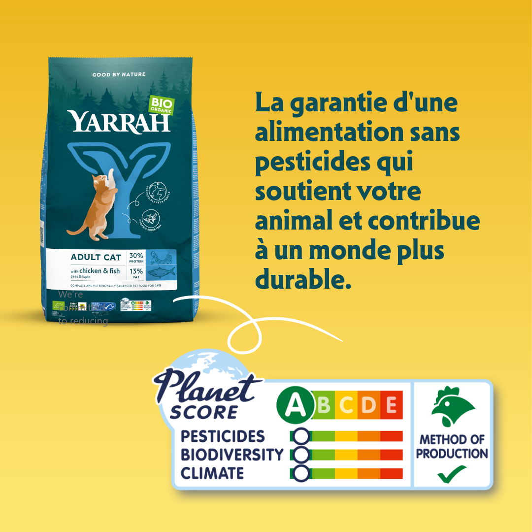 Yarrah bio - croquettes chat