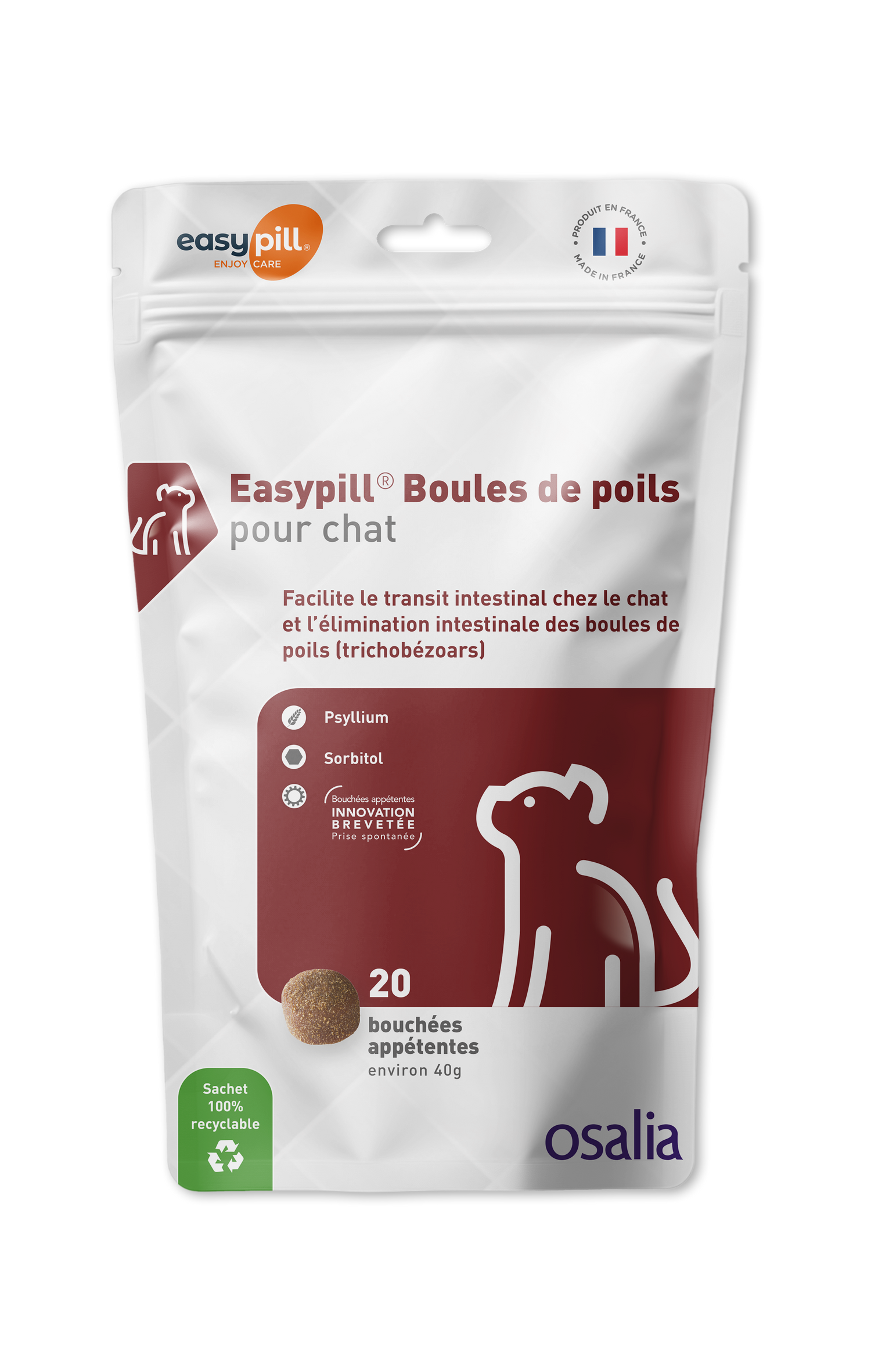 Easypill chat boules de poils