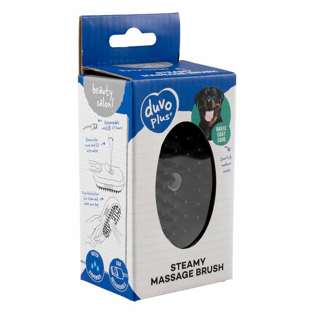 Brosse à vapeur et massage